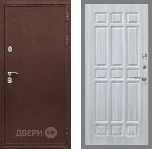 Входная металлическая Дверь Рекс (REX) 5 металл 3 мм FL-33 Сандал белый в Наро-Фоминске