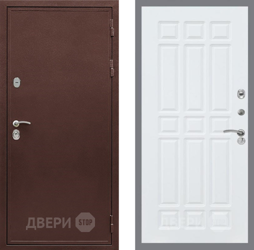Дверь Рекс (REX) 5 металл 3 мм FL-33 Силк Сноу в Наро-Фоминске