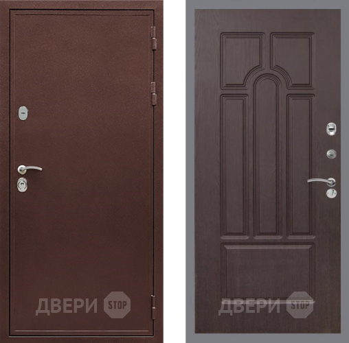 Входная металлическая Дверь Рекс (REX) 5 металл 3 мм FL-58 Венге в Наро-Фоминске