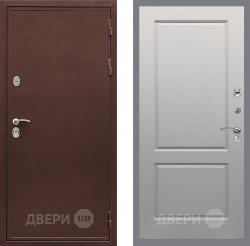Дверь Рекс (REX) 5 металл 3 мм FL-117 Грей софт в Наро-Фоминске