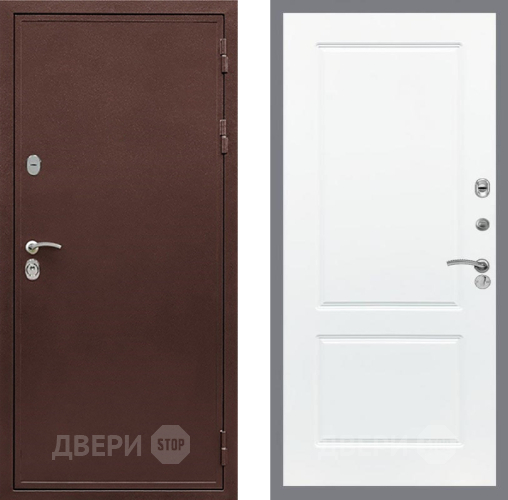 Дверь Рекс (REX) 5 металл 3 мм FL-117 Силк Сноу в Наро-Фоминске