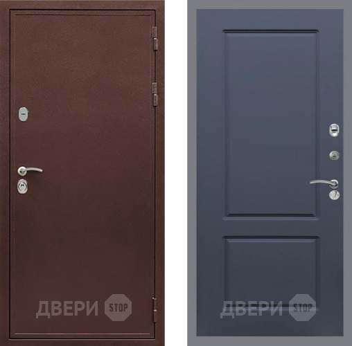 Дверь Рекс (REX) 5 металл 3 мм FL-117 Силк титан в Наро-Фоминске