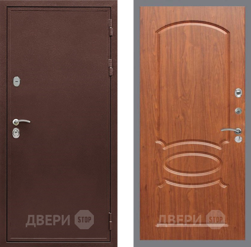 Входная металлическая Дверь Рекс (REX) 5 металл 3 мм FL-128 Морёная берёза в Наро-Фоминске