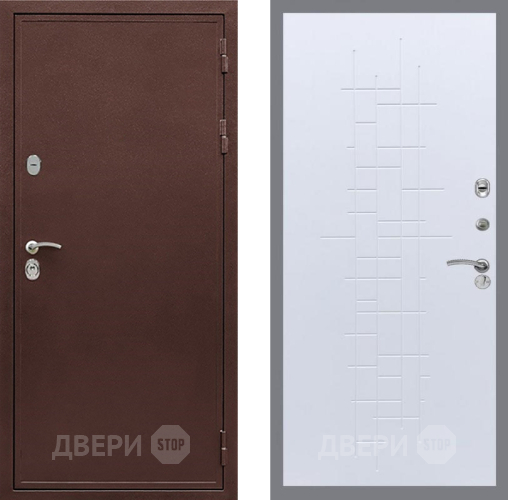 Дверь Рекс (REX) 5 металл 3 мм FL-289 Белый ясень в Наро-Фоминске