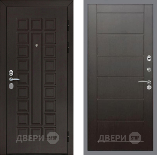 Входная металлическая Дверь Рекс (REX) Сенатор Cisa Сити Венге в Наро-Фоминске