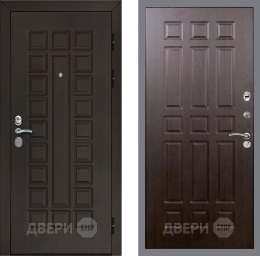 Входная металлическая Дверь Рекс (REX) Сенатор Cisa FL-33 Венге в Наро-Фоминске