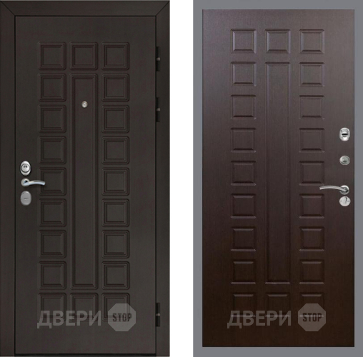 Входная металлическая Дверь Рекс (REX) Сенатор Cisa FL-183 Венге в Наро-Фоминске