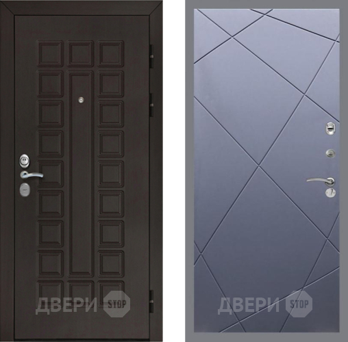 Входная металлическая Дверь Рекс (REX) Сенатор Cisa FL-291 Силк титан в Наро-Фоминске