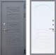 Входная металлическая Дверь Стоп СКАНДИ ФЛ-128 Белый ясень в Наро-Фоминске