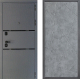 Входная металлическая Дверь Дверной континент Диамант Дизайн ФЛ-655 Бетон серый в Наро-Фоминске