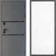 Входная металлическая Дверь Дверной континент Диамант Дизайн ФЛ-655 Белый софт в Наро-Фоминске