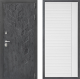 Входная металлическая Дверь Дверной континент ДК-3/713 ФЛ-757 Белое Стекло Софт милк в Наро-Фоминске