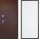 Дверь Дверной континент Рубикон Медь Дизайн ФЛ-Кватро Белое дерево в Наро-Фоминске