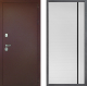 Входная металлическая Дверь Дверной континент Рубикон Медь Дизайн ФЛ-757 Черное Стекло Софт милк в Наро-Фоминске