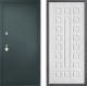 Дверь Дверной континент Рубикон Серебро Дизайн ФЛ-183 Сандал белый в Наро-Фоминске