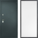 Входная металлическая Дверь Дверной континент Рубикон Серебро Дизайн ФЛ-649 Белый софт в Наро-Фоминске