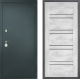 Входная металлическая Дверь Дверной континент Рубикон Серебро Дизайн ФЛ-49 Бетон снежный в Наро-Фоминске