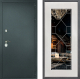 Дверь Дверной континент Рубикон Серебро Дизайн ФЛ-Тиффани Зеркало Белое дерево в Наро-Фоминске