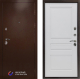 Входная металлическая Дверь Престиж Медь Классика Белый матовый в Наро-Фоминске