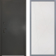 Дверь Заводские двери Эталон 3к антик серебро Флитта Белый софт в Наро-Фоминске