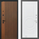Входная металлическая Дверь Лабиринт (LABIRINT) Шторм 23 Белый софт в Наро-Фоминске