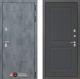 Дверь Лабиринт (LABIRINT) Бетон 11 Графит софт в Наро-Фоминске