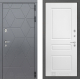 Входная металлическая Дверь Лабиринт (LABIRINT) Cosmo 03 Белый софт в Наро-Фоминске