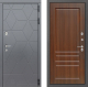 Входная металлическая Дверь Лабиринт (LABIRINT) Cosmo 03 Орех бренди в Наро-Фоминске