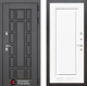 Входная металлическая Дверь Лабиринт (LABIRINT) New York 27 Белый (RAL-9003) в Наро-Фоминске