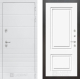 Входная металлическая Дверь Лабиринт (LABIRINT) Трендо 26 Белый (RAL-9003) в Наро-Фоминске