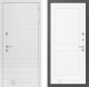 Входная металлическая Дверь Лабиринт (LABIRINT) Трендо 11 Белый софт в Наро-Фоминске