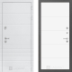Входная металлическая Дверь Лабиринт (LABIRINT) Трендо 13 Белый софт в Наро-Фоминске