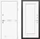 Входная металлическая Дверь Лабиринт (LABIRINT) Лайн White 27 Белый (RAL-9003) в Наро-Фоминске
