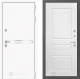 Входная металлическая Дверь Лабиринт (LABIRINT) Лайн White 03 Белый софт в Наро-Фоминске
