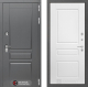 Входная металлическая Дверь Лабиринт (LABIRINT) Платинум 03 Белый софт в Наро-Фоминске
