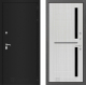 Дверь Лабиринт (LABIRINT) Classic шагрень черная 02 Сандал белый в Наро-Фоминске