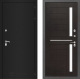 Входная металлическая Дверь Лабиринт (LABIRINT) Classic шагрень черная 02 Венге в Наро-Фоминске