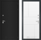 Входная металлическая Дверь Лабиринт (LABIRINT) Classic шагрень черная 21 Белый софт в Наро-Фоминске