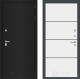 Дверь Лабиринт (LABIRINT) Classic шагрень черная 25 Белый софт в Наро-Фоминске