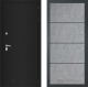 Входная металлическая Дверь Лабиринт (LABIRINT) Classic шагрень черная 25 Бетон светлый в Наро-Фоминске