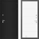 Входная металлическая Дверь Лабиринт (LABIRINT) Classic шагрень черная 13 Белый софт в Наро-Фоминске