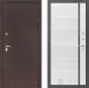 Входная металлическая Дверь Лабиринт (LABIRINT) Classic антик медь 22 Белый софт в Наро-Фоминске