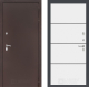 Входная металлическая Дверь Лабиринт (LABIRINT) Classic антик медь 25 Белый софт в Наро-Фоминске
