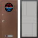 Входная металлическая Дверь Лабиринт (LABIRINT) Термо Магнит 21 Грей софт в Наро-Фоминске