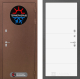 Входная металлическая Дверь Лабиринт (LABIRINT) Термо Магнит 13 Белый софт в Наро-Фоминске