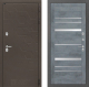 Входная металлическая Дверь Лабиринт (LABIRINT) Смоки 20 Бетон темный в Наро-Фоминске