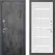 Входная металлическая Дверь Лабиринт (LABIRINT) Лофт 01 Сандал белый в Наро-Фоминске