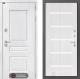 Входная металлическая Дверь Лабиринт (LABIRINT) Versal 01 Сандал белый в Наро-Фоминске