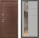 Входная металлическая Дверь Лабиринт (LABIRINT) Термо Лайт Зеркало 19 Грей софт в Наро-Фоминске