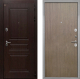 Дверь Интекрон (INTECRON) Брайтон Тиковое Дерево Гладкая шпон Венге коричневый в Наро-Фоминске